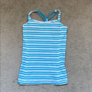 NWOT Lululemon stripe tank